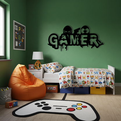 Pixel Savaşları Temalı Ahşap Duvar Tablosu