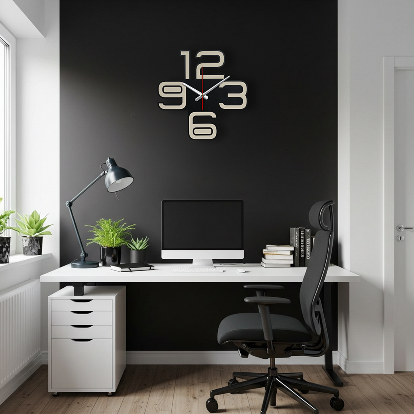 Urban Code Ahşap Duvar Saati