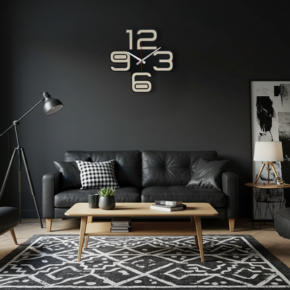 Urban Code Ahşap Duvar Saati