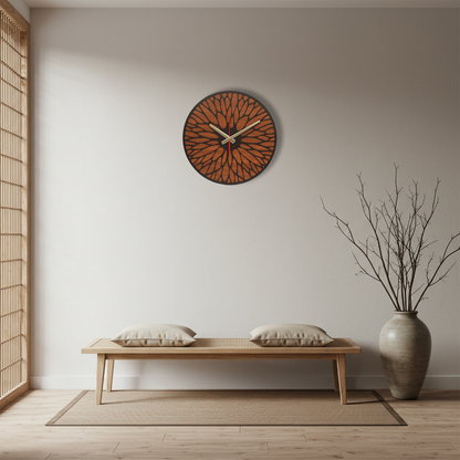 Timber Echo Ahşap Duvar Saati