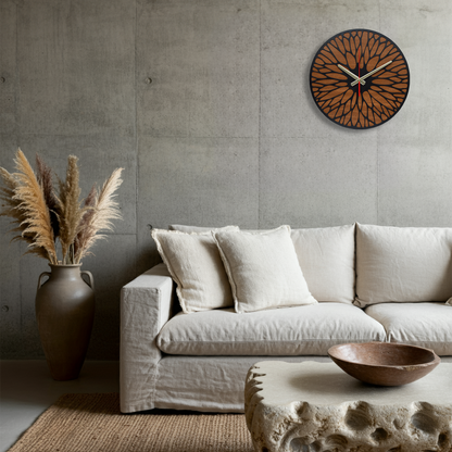 Timber Echo Ahşap Duvar Saati